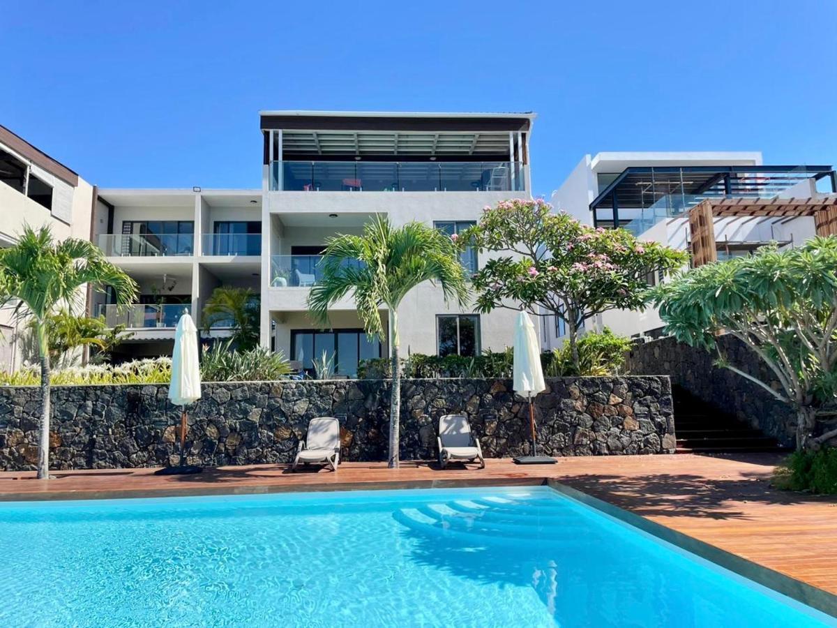 Luxury Beach House With Spectacular Sea View And Pool Trou-aux-Biches Extérieur photo