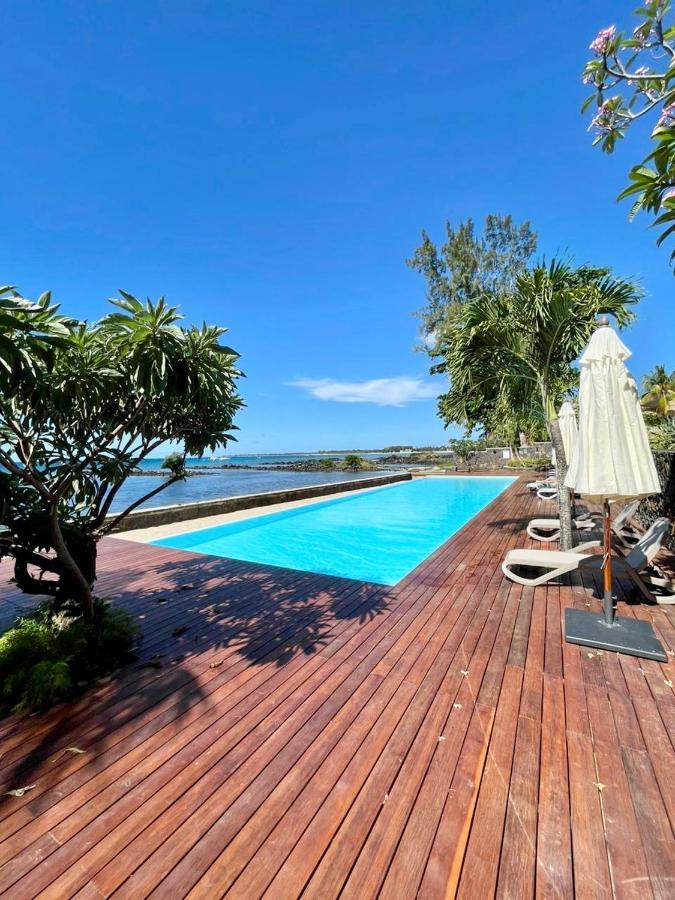 Luxury Beach House With Spectacular Sea View And Pool Trou-aux-Biches Extérieur photo